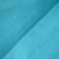 Фатин (мягкий) (Ширина 1,5м), цвет Голубой (на отрез) в Сергиевом Посаде