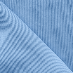 Ткань Кашкорсе, 420гм/2, 110см, цвет Светло-Голубой (на отрез) в Сергиевом Посаде