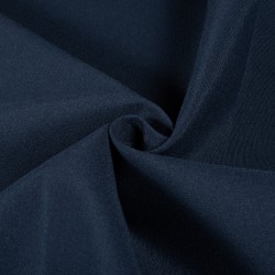 Ткань Грета Водоотталкивающая (80%пф, 20%хл) (Ширина 150см), цвет Темно-Синий (на отрез) в Сергиевом Посаде