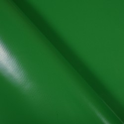 Ткань ПВХ 450 гр/м2 (Ширина 1,6м), цвет Зелёный (на отрез) в Сергиевом Посаде