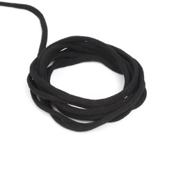Шнур для одежды 4,5 мм, цвет Чёрный (на отрез)  в Сергиевом Посаде