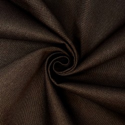 Ткань Рогожка (мебельная) (Ширина 140см), цвет Тёмно-Коричневый (на отрез) в Сергиевом Посаде