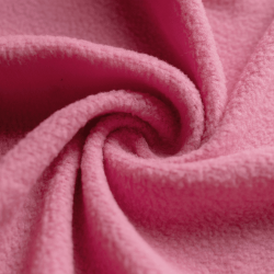 Флис Односторонний 130 гр/м2, цвет Розовый (на отрез)  в Сергиевом Посаде