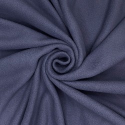 Ткань Флис Односторонний 130 гр/м2,  Темно-серый   в Сергиевом Посаде