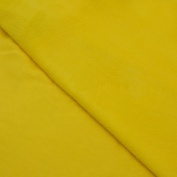 Флис Односторонний 180 гр/м2, Желтый (на отрез)  в Сергиевом Посаде