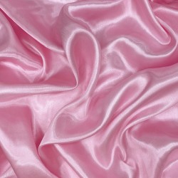 Ткань Атлас-сатин, цвет Розовый (на отрез)  в Сергиевом Посаде