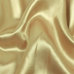 Ткань Атлас-сатин (Ширина 150см), цвет Золотой (на отрез) в Сергиевом Посаде