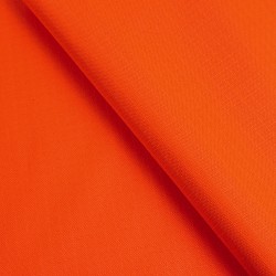 Ткань Oxford 600D PU РИП-СТОП (Ширина 1,48м), цвет Оранжевый (на отрез) в Сергиевом Посаде