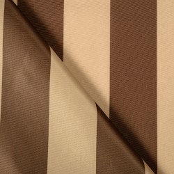 Ткань Oxford 300D PU (Ширина 1,48м), Бежево-Коричневая полоса (на отрез) в Сергиевом Посаде