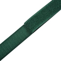Контактная лента 25мм цвет Зелёный (велькро-липучка, на отрез)  в Сергиевом Посаде