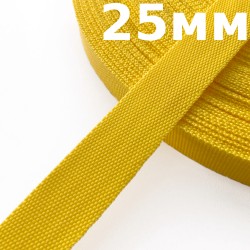 Лента-Стропа 25мм,  Жёлтый   в Сергиевом Посаде