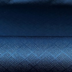 Ткань Блэкаут для штор светозатемняющая 100% (Ширина 280см)  &quot;Орнамент Синий&quot; (на отрез) в Сергиевом Посаде