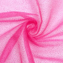 Фатин (мягкий) (Ширина 1,5м),  Розовый Металлик (на отрез) в Сергиевом Посаде